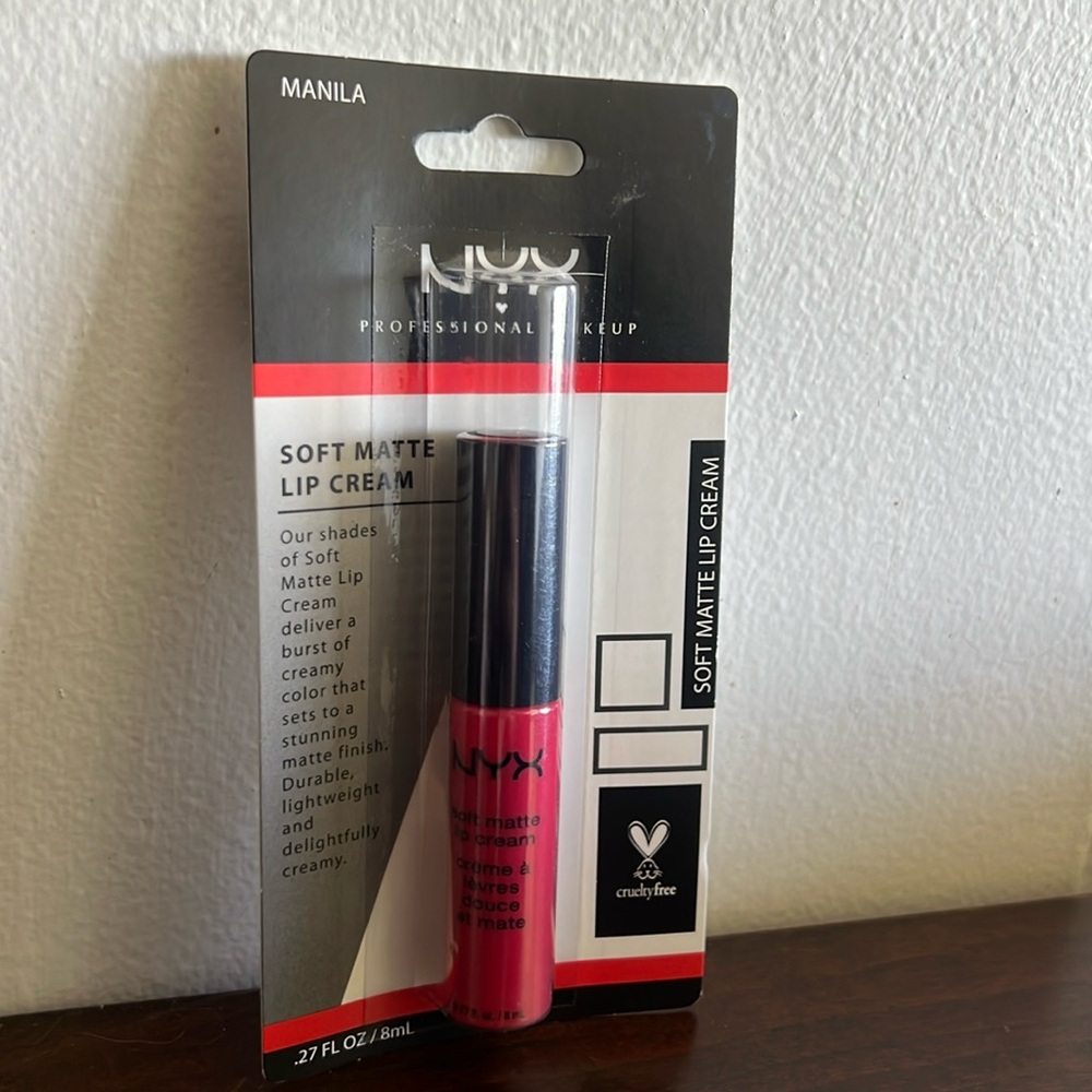 NYX soft matte lip cream, Manila, 8ml